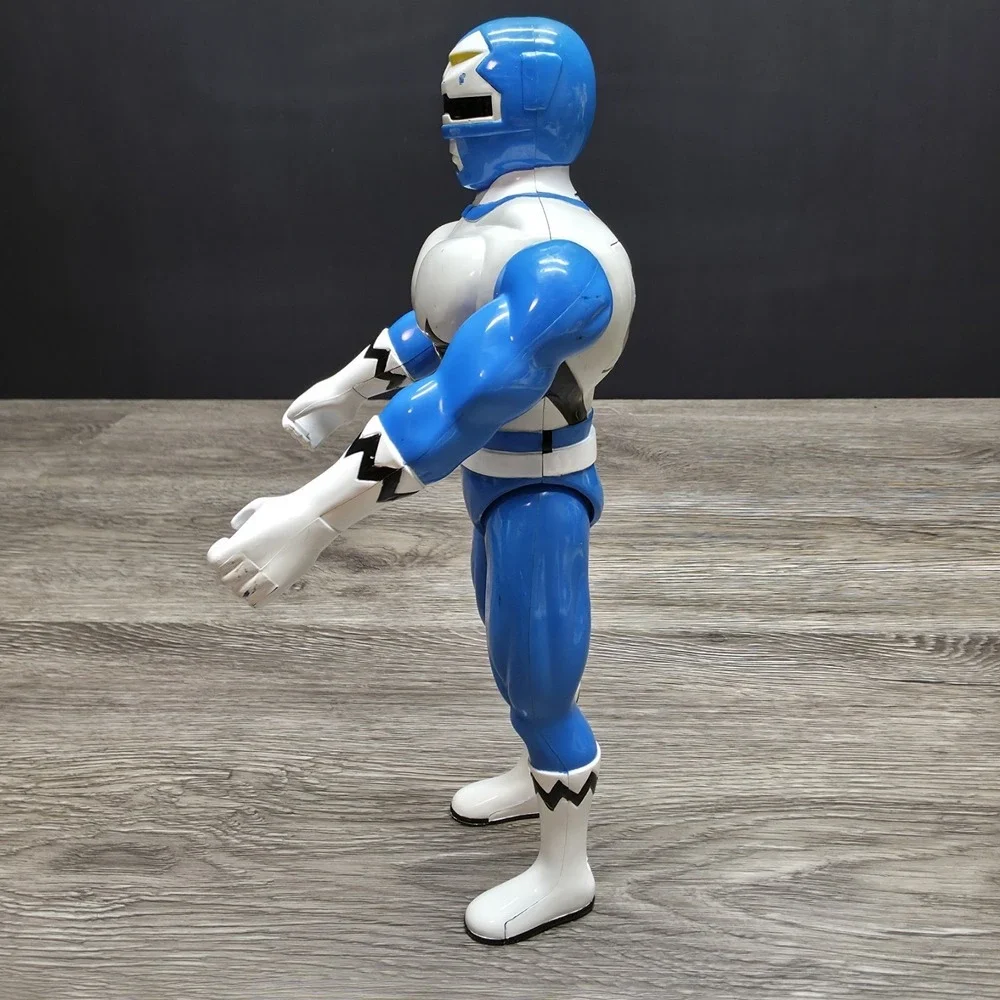 Rare 1999 Saban Blue Power Ranger Figure - Walkie Talkie - Only Blue Ranger